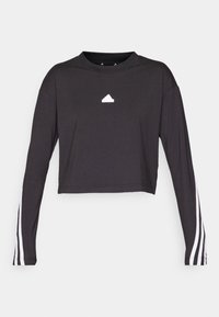 adidas Sportswear FUTURE ICONS THREE STRIPES LONG SLEEVE - Long sleeved top - black