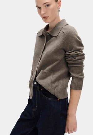 Strickjacke - nutmeg