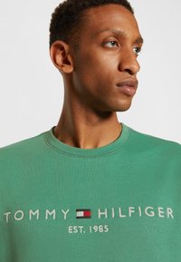 Tommy Hilfiger LOGO - Camisola - central green