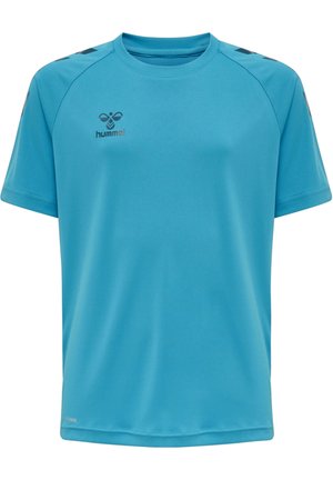 Hummel XK CORE - Sport T-shirt - blue danube