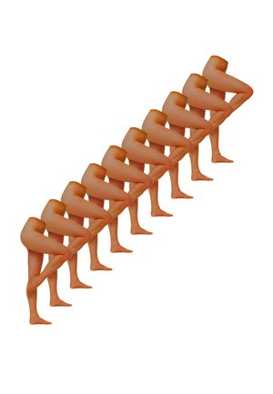 10 PACK  - Medias - bronze