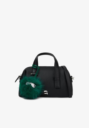 KARL LAGERFELD, IKON PEBBLE SM SATCHEL - Sac à main - black