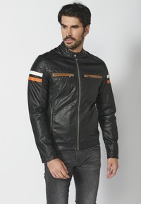 Koroshi Kunstnahast jakk -   black