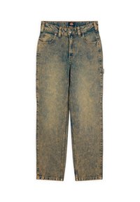 ELLENDALE  - Straight leg -farkut - yellow fade indigo