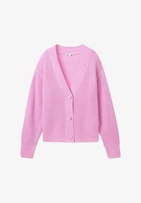 TOM TAILOR DENIM V NECK CARDIGAN Strickjacke soft summer pink