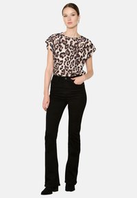 LolaLiza WITH HIGH WAIST - Jeans bootcut - black