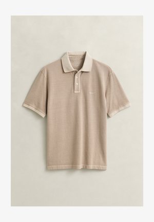 GANT, SUNFADED - Poloshirt - oat beige