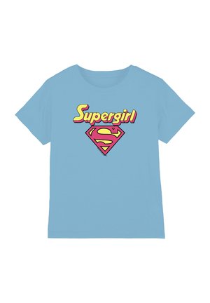 Cotton Soul, DC IM A SUPERGIRL UNISEX - T-Shirt print - light blue