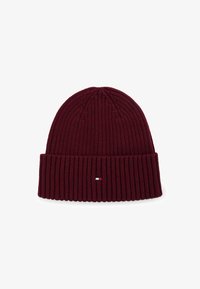 Mütze Raspberry Tommy Hilfiger FLAG - Mütze - raspberry truffle/hellrot-meliert ...