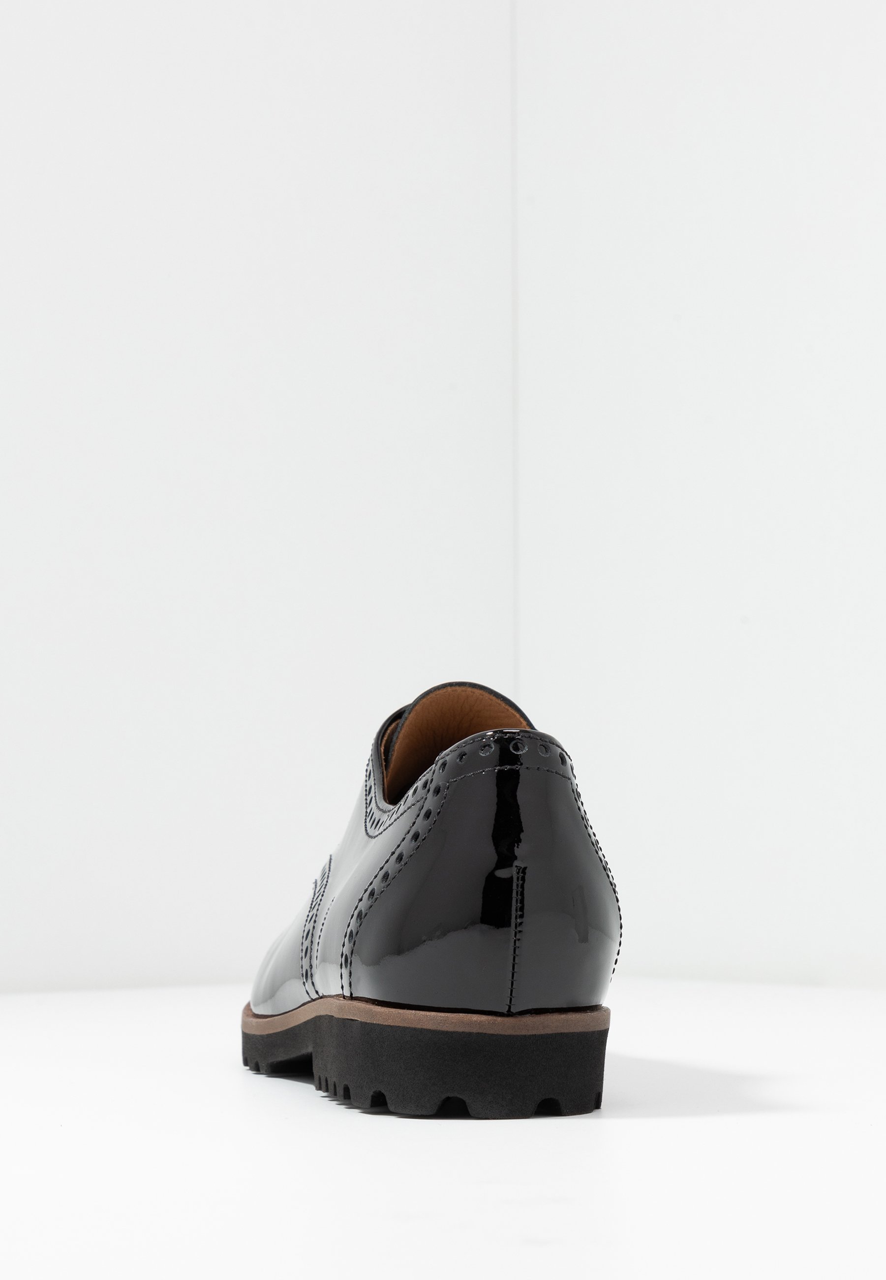 Gabor Snøresko schwarzcognac Zalando.no Gabor Snøresko schwarz Zalando.no