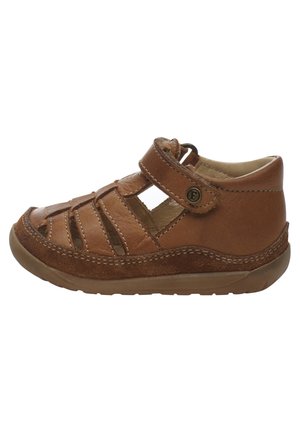 Naturino Puffy Sandali In Pelle Per Bambini E Ragazzi - Chiusura Velcro, Punta Rinforzata, Suola Gomma Antiscivolo, Comodi E Sicuri
