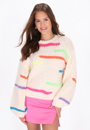 Strickpullover - offwhite
