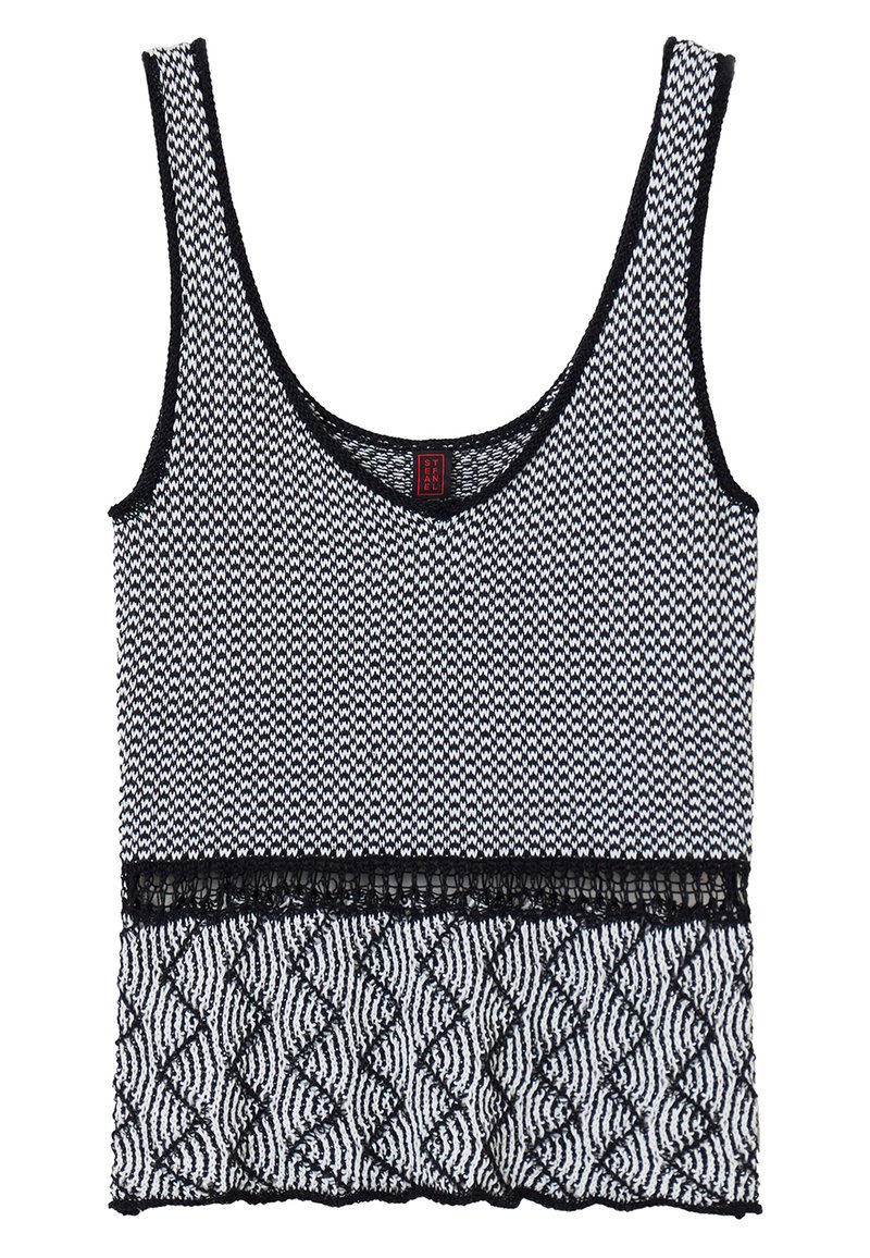 Stefanel Top zwart Stefanel Top zwart