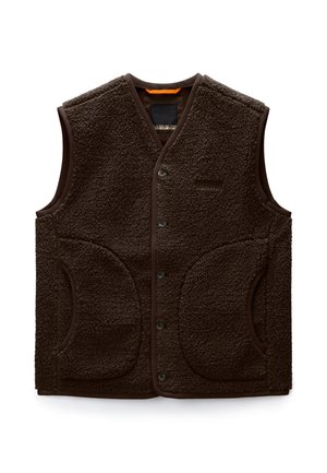 Napapijri, ROLDAL VEST - Waistcoat - dark brown