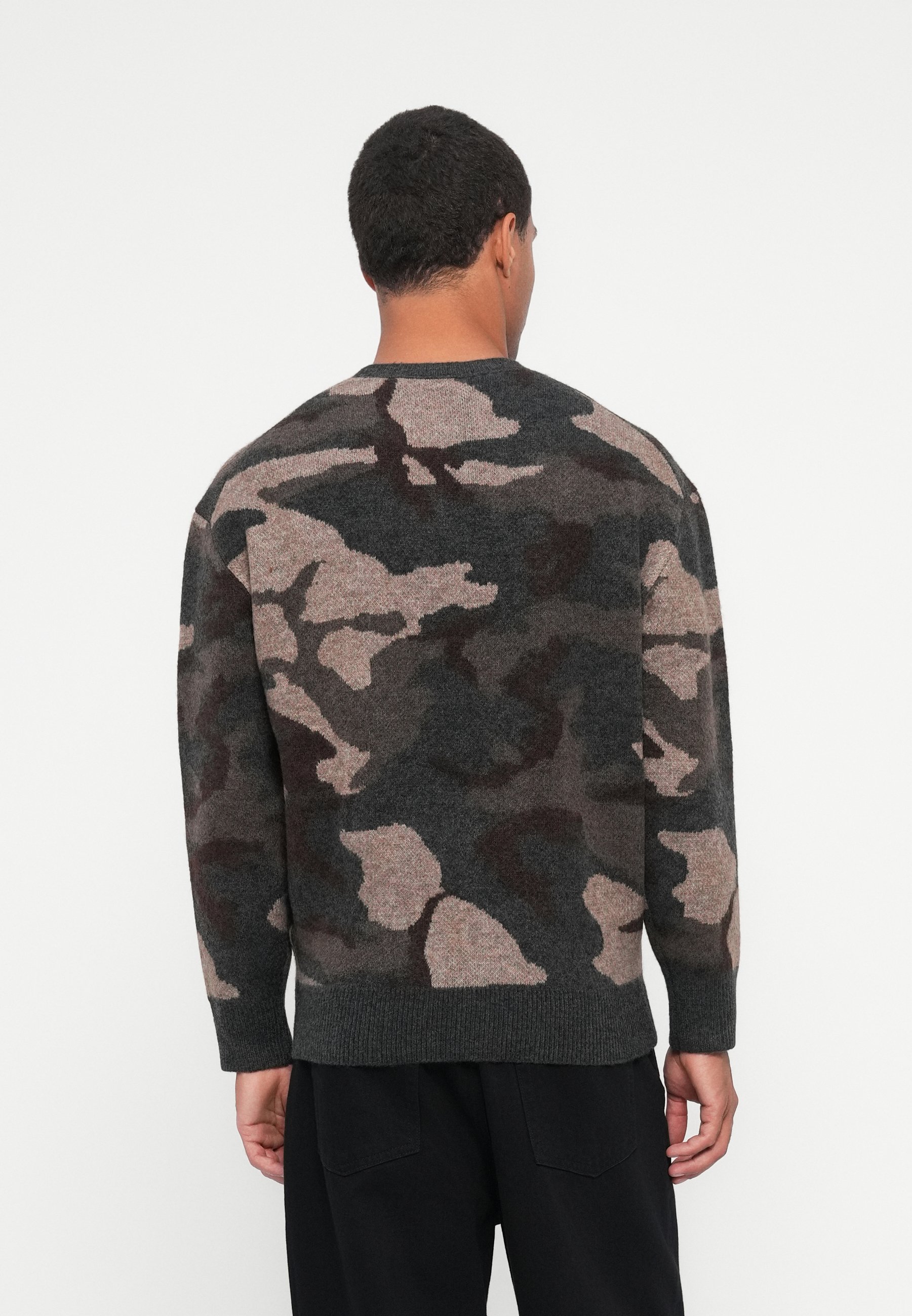Lyle & Scott Jumper - black steel/anthracite - Zalando.co.uk