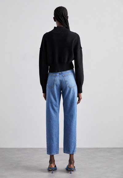 FRAME LE MEC - Sirgete säärtega teksad - blue denim