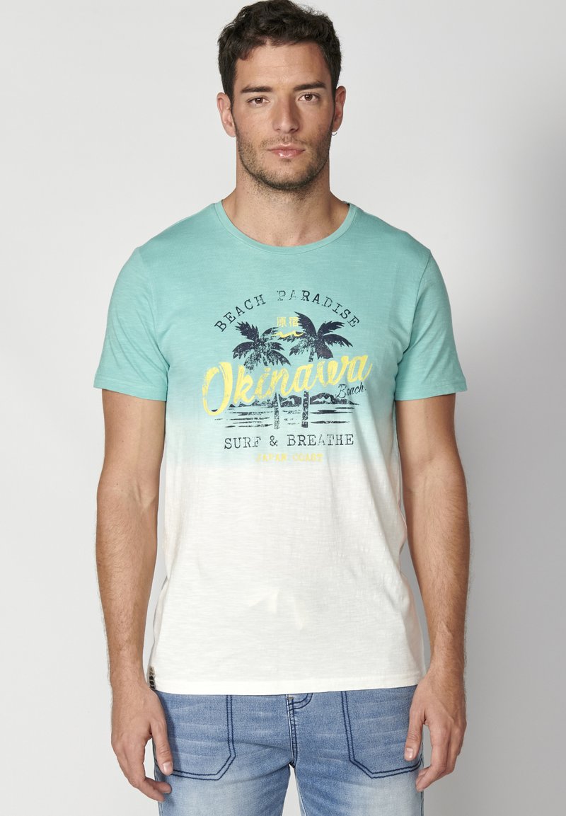 Koroshi SHORT SLEEVE  - Marškinėliai su spaudiniu - menta   mint