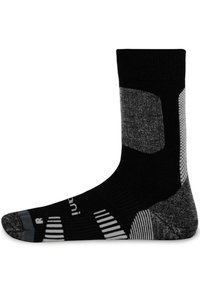 Normani MID CUT MERINO HIKERS 2 PACK - Socken - schwarz