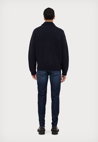 Emporio Armani CARDIGAN - Kardigán - blu navy