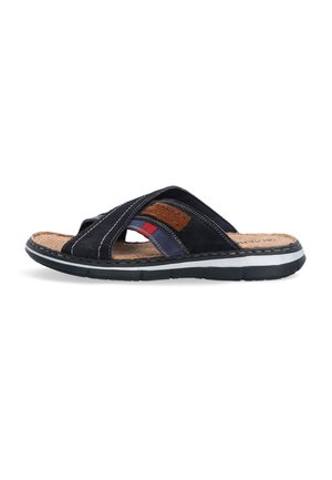 Pantolette flach - royal blue