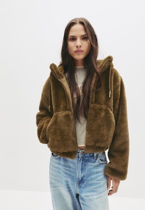 HOODED - Zimná bunda - camel