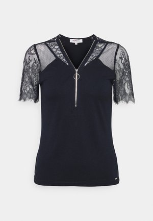 Triko s potiskem - dark blue