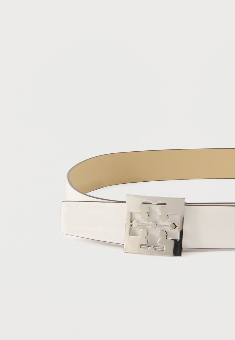 Tory Burch SQUARE LOGO BELT - Belt - cirrus cloud/praline  display picture 2