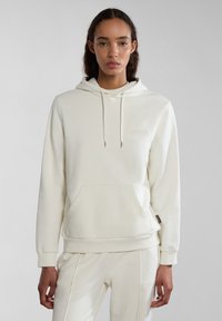 Napapijri B-IAATO H W S - Felpa con cappuccio - white whisper
