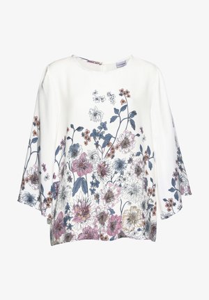 LASCANA, Blouse - weiß bedruckt