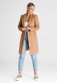 Figl Klassischer Mantel - beige