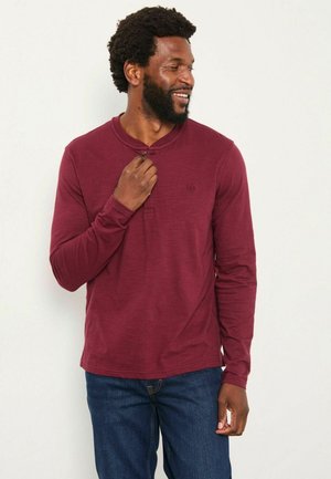 WOODSIDE SLUB - Langarmshirt - claret