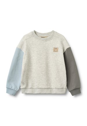 Wheat, Sweatshirt - light melange grey
