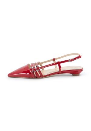 ERMIONE - Ballerine sling - red