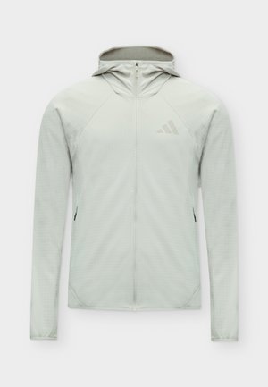 adidas Terrex, TERREX XPERIOR CLIMAWARM+ FLEECE HOODED JACKET - Суитшърт с цип - alumina