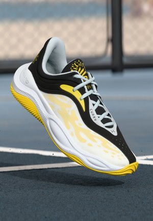 CURRY SPLASH 25 - Scarpe da basket - black/white/taxi