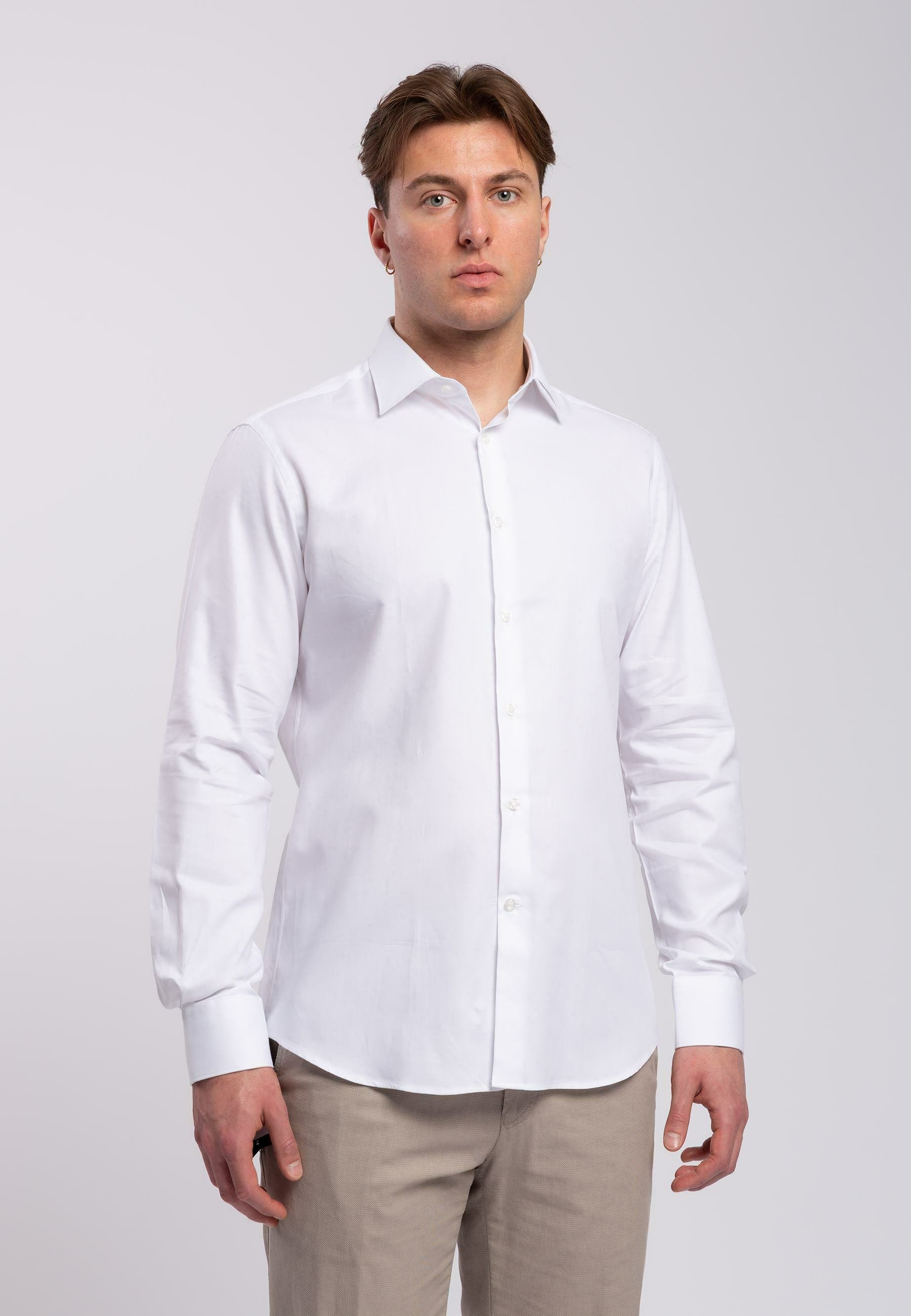 Camicia Bianca Camicie Ingram No Stiro Camicie Ingram Su Misura