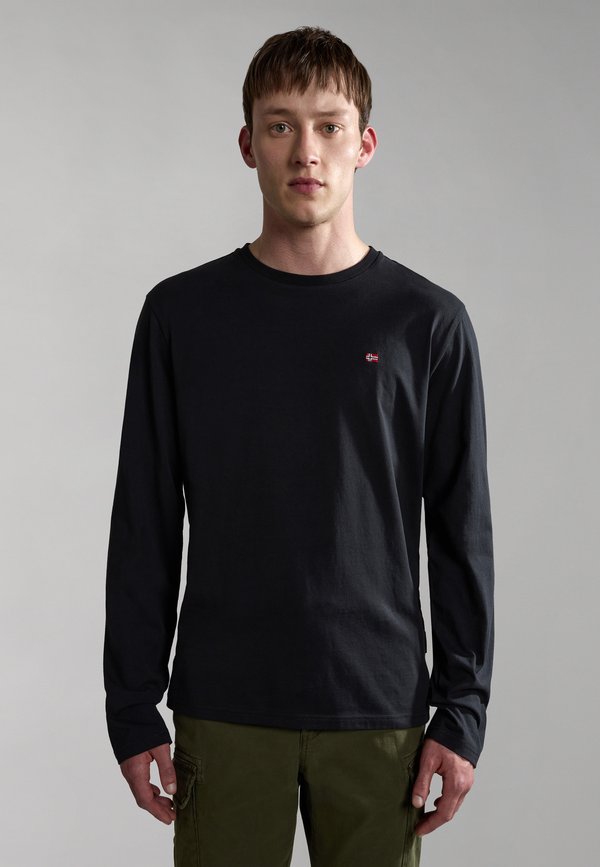 SALIS - Long sleeved top - blu marine