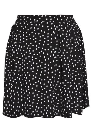 Even&Odd sukňa v tvare A - white/black