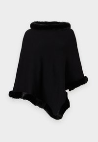 VIHANNE CAPE - Ogrinjalo - black