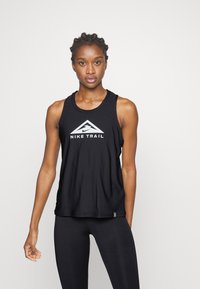 Nike Performance TRAIL TANK - Débardeur - black/photon dust