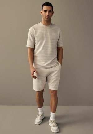 Next RELAXED FIT OTTOMAN  - T-paita - grey