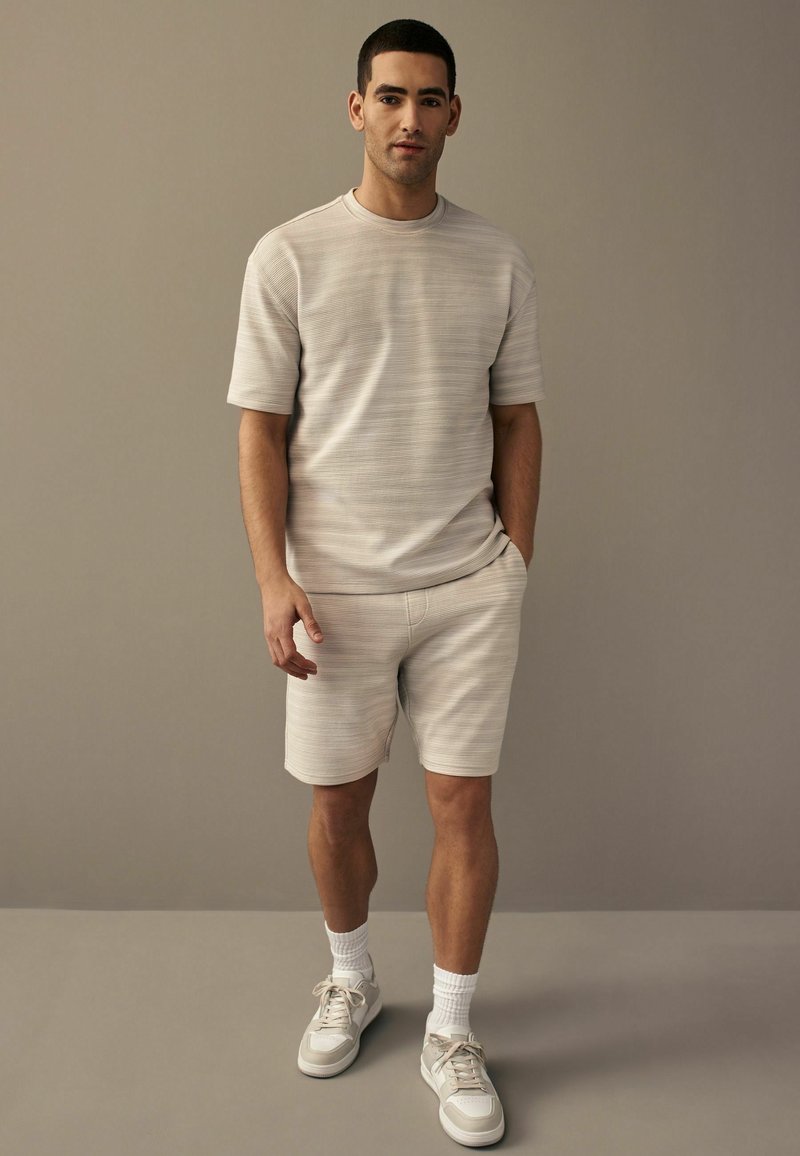Next RELAXED FIT OTTOMAN - Základné tričko - grey