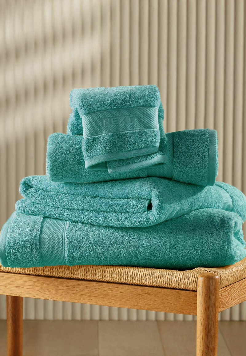 Next UNISEX SET - Handtuch Set - teal bright/petrol