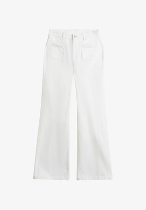 Dobber, LULU - Jeans Bootcut - white