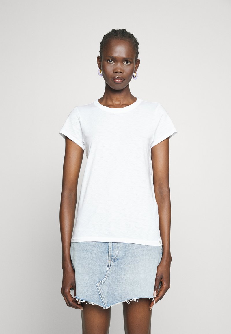 rag & bone - THE SLUB TEE  - T-Shirt basic - bright white, Vergrößern