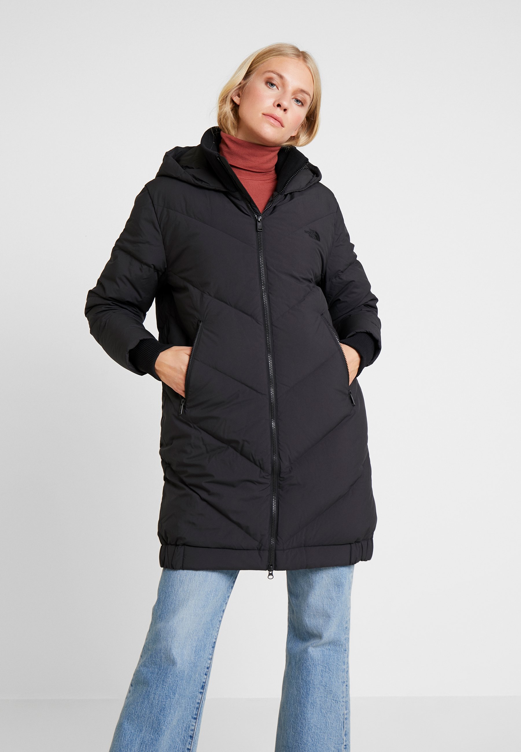 The North Face Dunkåpe frakk tnf black Zalando.no The North Face Dunkåpe frakk tnf black Zalando.no