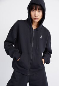 Jordan Zip-up sweatshirt - black white