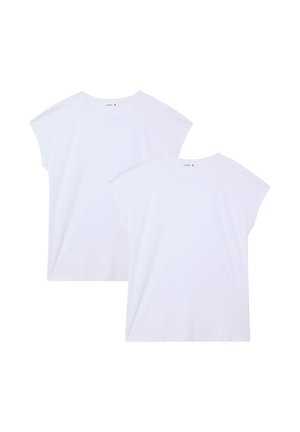 PACK OF 2 PLAIN - T-shirt basic - 2x White