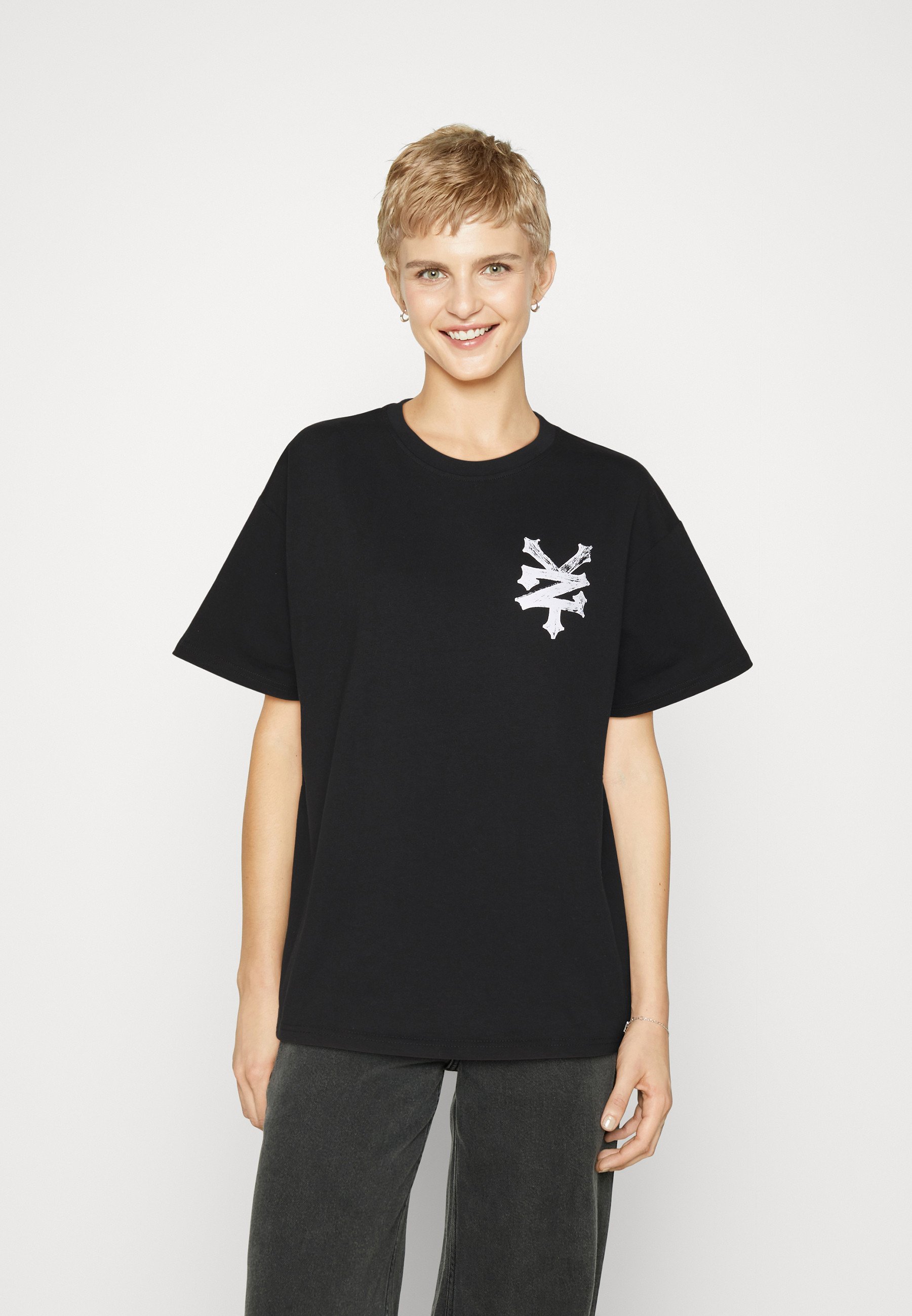 ZOO YORK AQUA TEE UNISEX - Print T-shirt - black - Zalando.co.uk