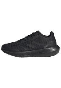 adidas Performance - FALCON 3 LACE - Stabiliteit hardloopschoenen - core black   core black   core black Miniatuurafbeelding 1